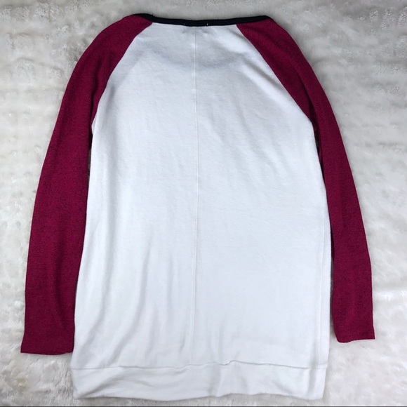 Old Navy Off White Soft Tunic Length Top L 10-12 - Picture 4 of 8